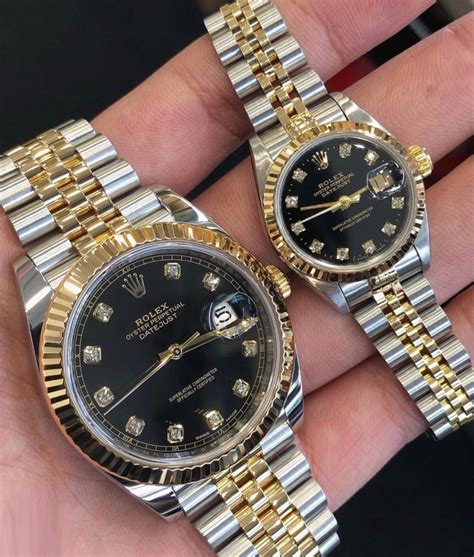 his her watches rolex|his and hers rolex datejust.